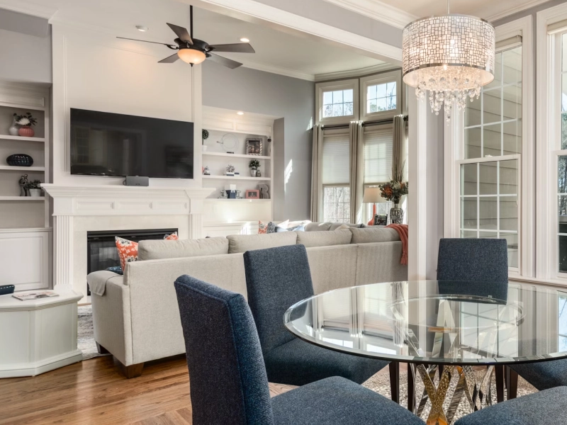 Interior of a home in Texas